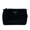 プラダ PRADA Re-Nylon xサフィアーノレザー ショルダーバッグ 2VH113 ブラック ナイロン・サフィアーノレザー レディース ショルダーバッグ