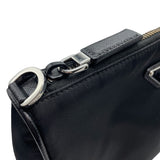 プラダ PRADA Re-Nylon xサフィアーノレザー ショルダーバッグ 2VH113 ブラック ナイロン・サフィアーノレザー レディース ショルダーバッグ