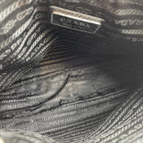 プラダ PRADA Re-Nylon xサフィアーノレザー ショルダーバッグ 2VH113 ブラック ナイロン・サフィアーノレザー レディース ショルダーバッグ