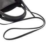 バレンシアガ BALENCIAGA ネイビーカバスXS 390346 ブラック レザー ユニセックス ショルダーバッグ