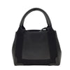 バレンシアガ BALENCIAGA ネイビーカバスXS 390346 ブラック レザー ユニセックス ショルダーバッグ