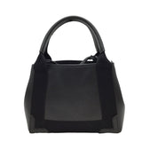 バレンシアガ BALENCIAGA ネイビーカバスXS 390346 ブラック レザー ユニセックス ショルダーバッグ