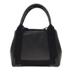 バレンシアガ BALENCIAGA ネイビーカバスXS 390346 ブラック レザー ユニセックス ショルダーバッグ