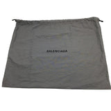 バレンシアガ BALENCIAGA ネイビーカバスXS 390346 ブラック レザー ユニセックス ショルダーバッグ