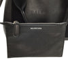 バレンシアガ BALENCIAGA ネイビーカバスXS 390346 ブラック レザー ユニセックス ショルダーバッグ