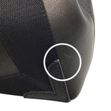 バレンシアガ BALENCIAGA ネイビーカバスXS 390346 ブラック レザー ユニセックス ショルダーバッグ