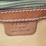 セリーヌ CELINE マカダム ハンドバッグ ブラウン PVC レディース ハンドバッグ