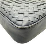 ボッテガ・ヴェネタ BOTTEGA VENETA イントレチャート ショルダーバッグ 443872 アズール レザー メンズ ショルダーバッグ