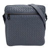 ボッテガ・ヴェネタ BOTTEGA VENETA イントレチャート ショルダーバッグ 443872 アズール レザー メンズ ショルダーバッグ