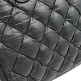 バレンシアガ BALENCIAGA ザ・マトラッセ ハンドバッグ 168031 ブラック レザー レディース