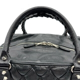 バレンシアガ BALENCIAGA ザ・マトラッセ ハンドバッグ 168031 ブラック レザー レディース