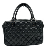 バレンシアガ BALENCIAGA ザ・マトラッセ ハンドバッグ 168031 ブラック レザー レディース