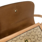 セリーヌ CELINE Cマカダム ショルダーバッグ ベージュ 馬車金具 ヴィンテージ レディース ショルダーバッグ