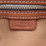 セリーヌ CELINE マカダム ハンドバッグ ブラウン PVC レディース