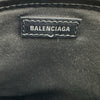 バレンシアガ BALENCIAGA ネイビーカバスS 339933 ブラック キャンバス/レザー レディース ハンドバッグ