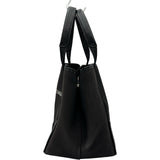 バレンシアガ BALENCIAGA ネイビーカバスS 339933 ブラック キャンバス/レザー レディース ハンドバッグ