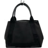 バレンシアガ BALENCIAGA ネイビーカバスS 339933 ブラック キャンバス/レザー レディース ハンドバッグ