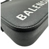 バレンシアガ BALENCIAGA ヴィル カメラバッグXS 558171 ブラック レザー レディース ショルダーバッグ