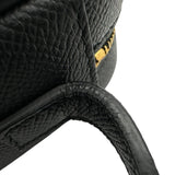 バレンシアガ BALENCIAGA ヴィル カメラバッグXS 558171 ブラック レザー レディース ショルダーバッグ
