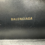 バレンシアガ BALENCIAGA ヴィル カメラバッグXS 558171 ブラック レザー レディース ショルダーバッグ