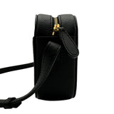 バレンシアガ BALENCIAGA ヴィル カメラバッグXS 558171 ブラック レザー レディース ショルダーバッグ