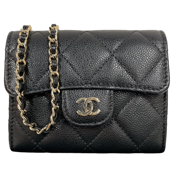 シャネル CHANEL クラシックチェーンクラッチ AP0238 ブラック