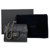シャネル CHANEL クラシックチェーンクラッチ AP0238 ブラック　ゴールド金具 キャビアスキン レディース ショルダーバッグ