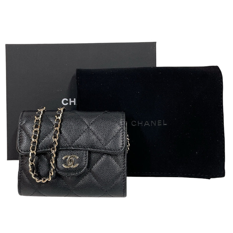 シャネル CHANEL クラシックチェーンクラッチ AP0238 ブラック