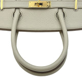 エルメス HERMES バーキン30 U刻印 クレ ゴールド金具 トリヨン レディース ハンドバッグ