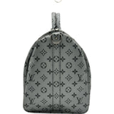 ルイ・ヴィトン LOUIS VUITTON キーポル・バンドリエール50 M43848 シルバー モノグラム・エクリプス メンズ ボストンバッグ