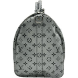ルイ・ヴィトン LOUIS VUITTON キーポル・バンドリエール50 M43848 シルバー モノグラム・エクリプス メンズ ボストンバッグ