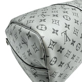 ルイ・ヴィトン LOUIS VUITTON キーポル・バンドリエール50 M43848 シルバー モノグラム・エクリプス メンズ ボストンバッグ