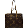 ルイ・ヴィトン LOUIS VUITTON オンザゴーGM M44576 ブラウン ジャイアント・リバース レディース トートバッグ