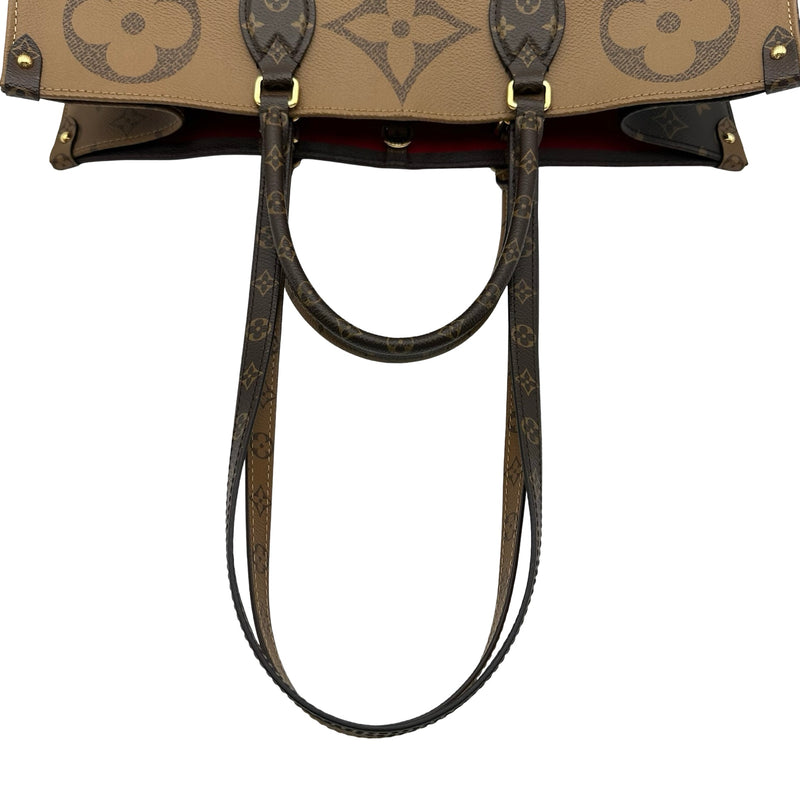 ルイ・ヴィトン LOUIS VUITTON オンザゴーGM M44576 ブラウン