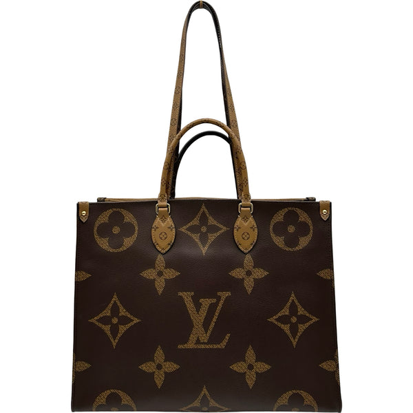 ルイ・ヴィトン LOUIS VUITTON オンザゴーGM M44576 ブラウン