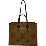 ルイ・ヴィトン LOUIS VUITTON オンザゴーGM M44576 ブラウン ジャイアント・リバース レディース トートバッグ