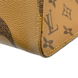 ルイ・ヴィトン LOUIS VUITTON オンザゴーGM M44576 ブラウン ジャイアント・リバース レディース トートバッグ