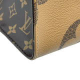 ルイ・ヴィトン LOUIS VUITTON オンザゴーGM M44576 ブラウン ジャイアント・リバース レディース トートバッグ