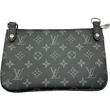 ルイ・ヴィトン LOUIS VUITTON トリオメッセンジャー M69443 ブラック モノグラム・エクリプス メンズ ショルダーバッグ