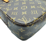 ルイ・ヴィトン LOUIS VUITTON スポンティーニ M47500 ブラウン モノグラム ・キャンバス レディース ショルダーバッグ