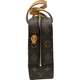 ルイ・ヴィトン LOUIS VUITTON スポンティーニ M47500 ブラウン モノグラム ・キャンバス レディース ショルダーバッグ