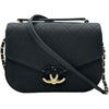 シャネル CHANEL ハーフココチェーンショルダー A93660 23番台 ブラック ゴールド金具 キャビアスキン レディース ショルダーバッグ