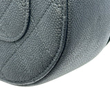 シャネル CHANEL ハーフココチェーンショルダー A93660 23番台 ブラック ゴールド金具 キャビアスキン レディース ショルダーバッグ