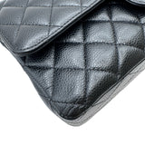 シャネル CHANEL マトラッセ25 A01112 21番台 ブラック ゴールド金具 キャビアスキン レディース ショルダーバッグ