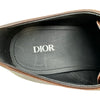 クリスチャン・ディオール Christian Dior 外羽プレーントゥドレスシューズ ブラウン レザー メンズ ドレスシューズ