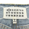 メゾン マルジェラ Maison Margiela シュラッシュディテールデニムパンツ S51LA0051 ブルー デニム レディース デニムパンツ