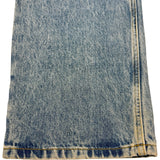 メゾン マルジェラ Maison Margiela シュラッシュディテールデニムパンツ S51LA0051 ブルー デニム レディース デニムパンツ
