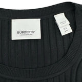 バーバリーロンドン BURBERRY LONDON リブニットドッキングワンピース 4559950 ブラック ウール レディース ワンピース