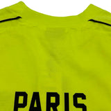 バレンシアガ BALENCIAGA PARIS SOCCER ロゴTシャツ 777705 イエロー コットン メンズ 半袖Ｔシャツ