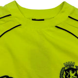 バレンシアガ BALENCIAGA PARIS SOCCER ロゴTシャツ 777705 イエロー コットン メンズ 半袖Ｔシャツ